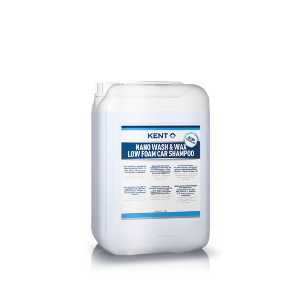 Nano Wash &amp; Wax Low Foam Car Shampoo,5L Kanister