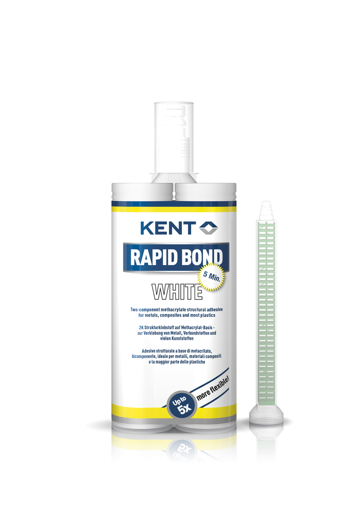 Rapid Bond 220ml Weiß 5 min 2-K Strukturkleber Methacrylat (Düse 86752)