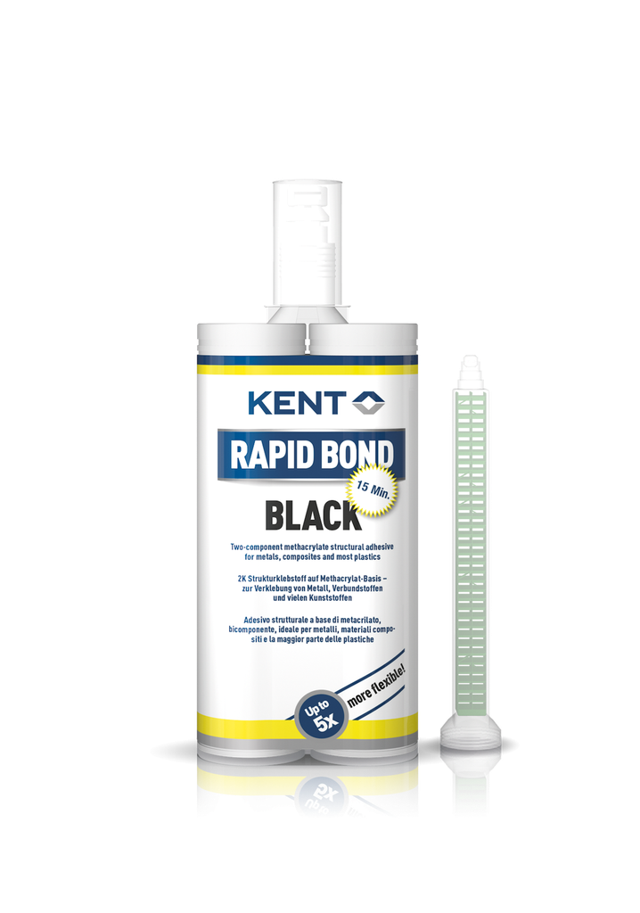 Rapid Bond schwarz 220ml 15min 2-K Strukturkleber Methacrylat (Düse 86752)