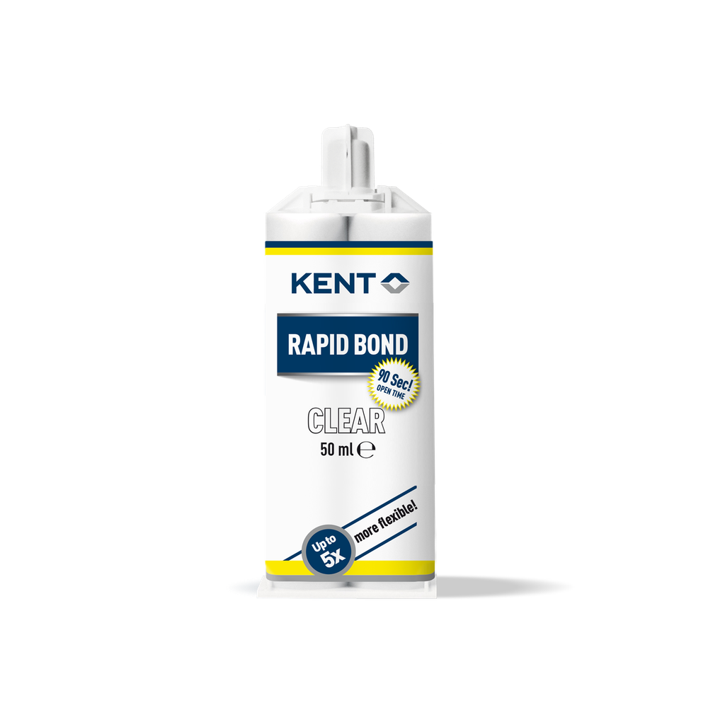 Rapid Bond Clear  50ml, 90 Sek transparent,  2-K Strukturkleber Methacrylat (2008 Düse)