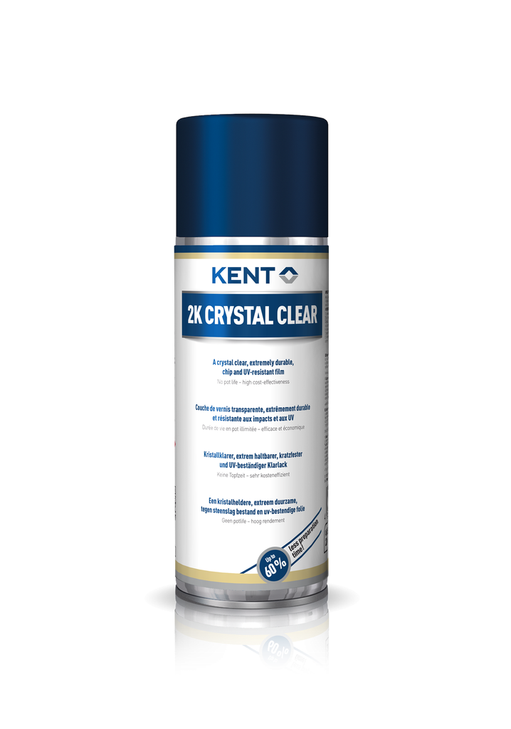 2K Crystal Clear Aerosol, Klarlack 400ml (Verarbeitungstemperatur 18°C bis 25ºC)