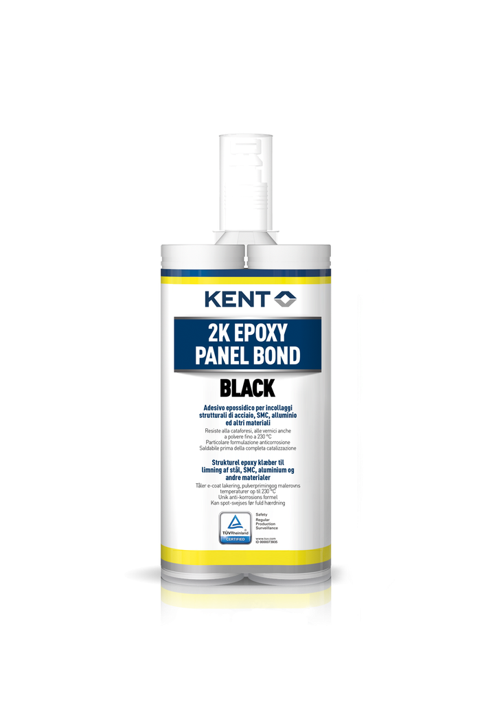 2-K Epoxy Panel Bond schwarz 220ml Dopplelkartusche (Düse 87059)