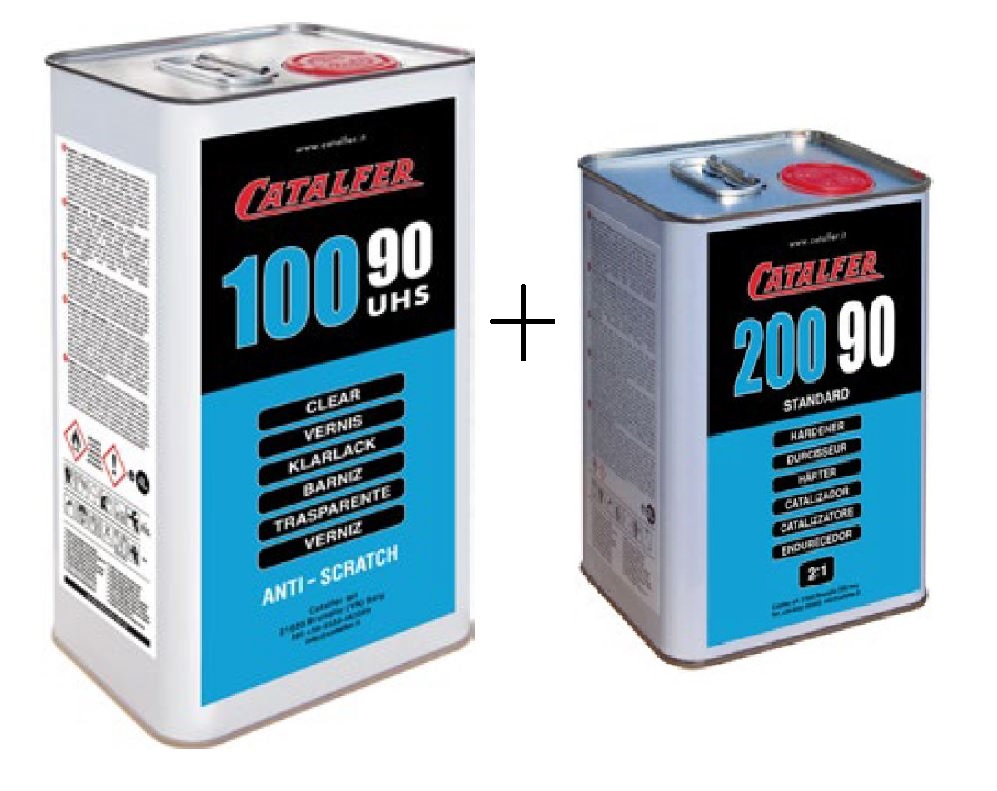 Set Klarlack 100.90UHS (4L) + Härter 200.90 (2L)
