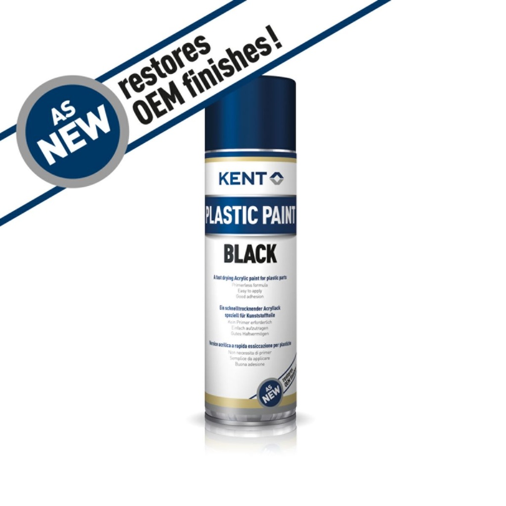 Plastic Paint Plastikfarbe hellgrau, 500ml Spray (A!)
