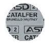 ASD 2 Hochleistungsschleifpad Ø 77mm schwarz  (28Stk) P800