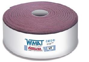 Wimat Rolle VF rot (280-400) 115x10m Schleifvlies