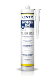 [85465] Rotabond 2000 light grey, silbergrau,  NSF, 290ml Kartusche