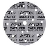 [04135002] ASD 2 Hochleistungsschleifpad Ø 150mm schwarz  (20Stk) P800